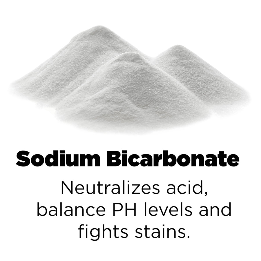 Sodium bicarbonate pile