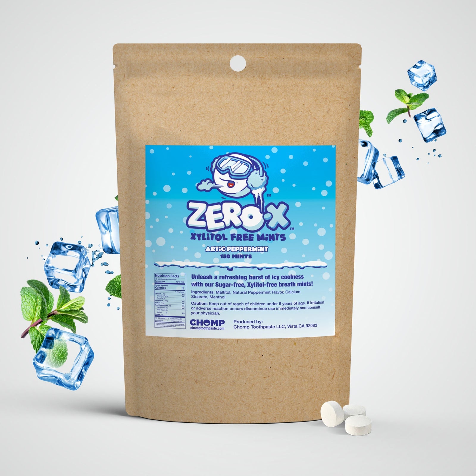 Zero-X Xylitol Free Mints