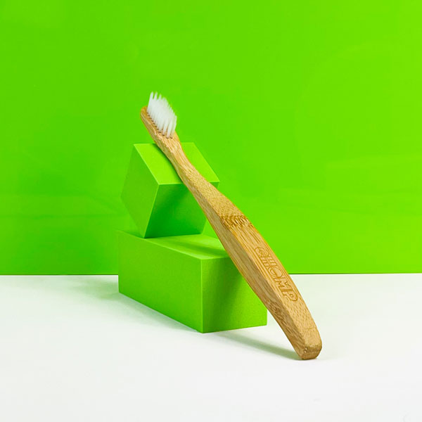 Bamboo Flossing Toothbrush