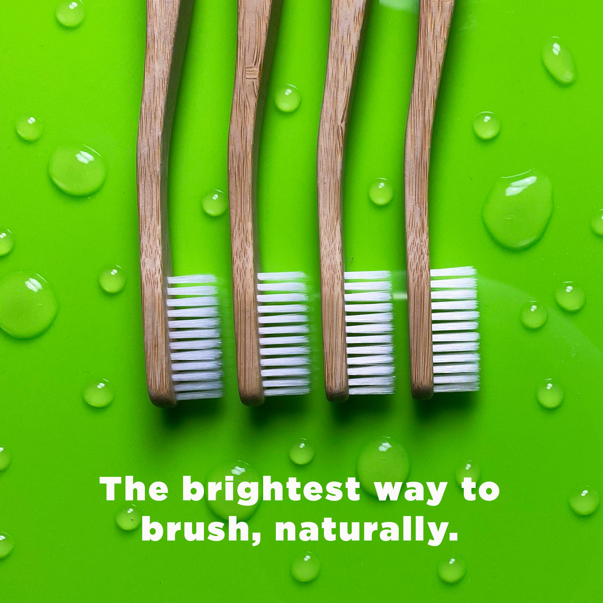 CHOMP Bamboo Flossing Toothbrush 2-Pack