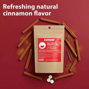 Super Whitening Cinnamon Toothpaste 60 Tablet Refill