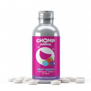 Chomp Junior nano hydroxyapatite Toothpaste Tablets