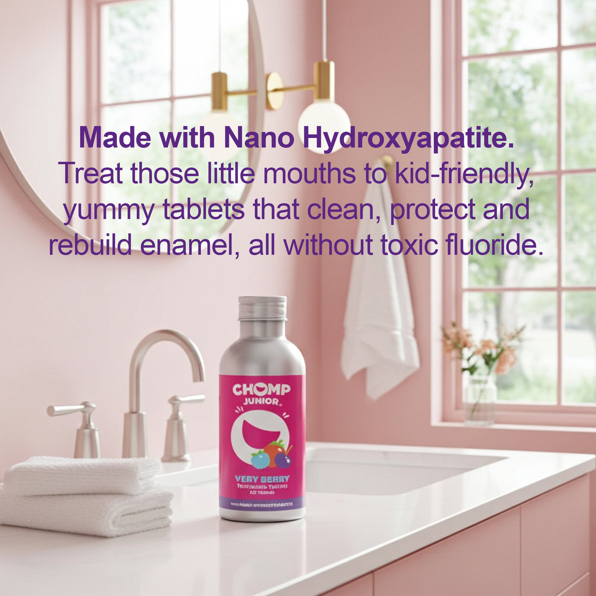 Made with nano hydroxyapatite