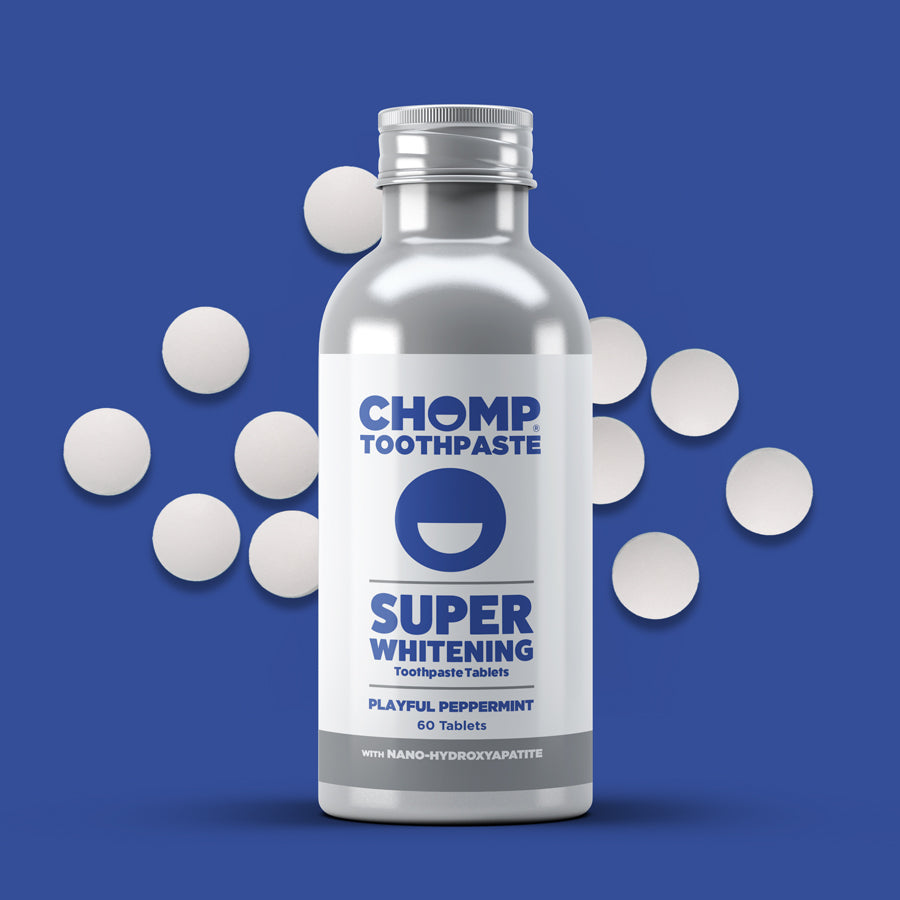 Chomp Peppermint Nano Toothpaste Tablets