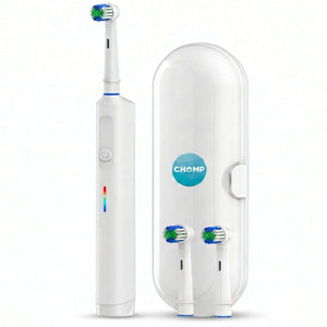 Chomp Electric Toothbrush with 2 heads and travel case