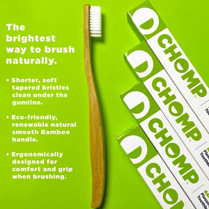 Chomp flossing toothbrush 