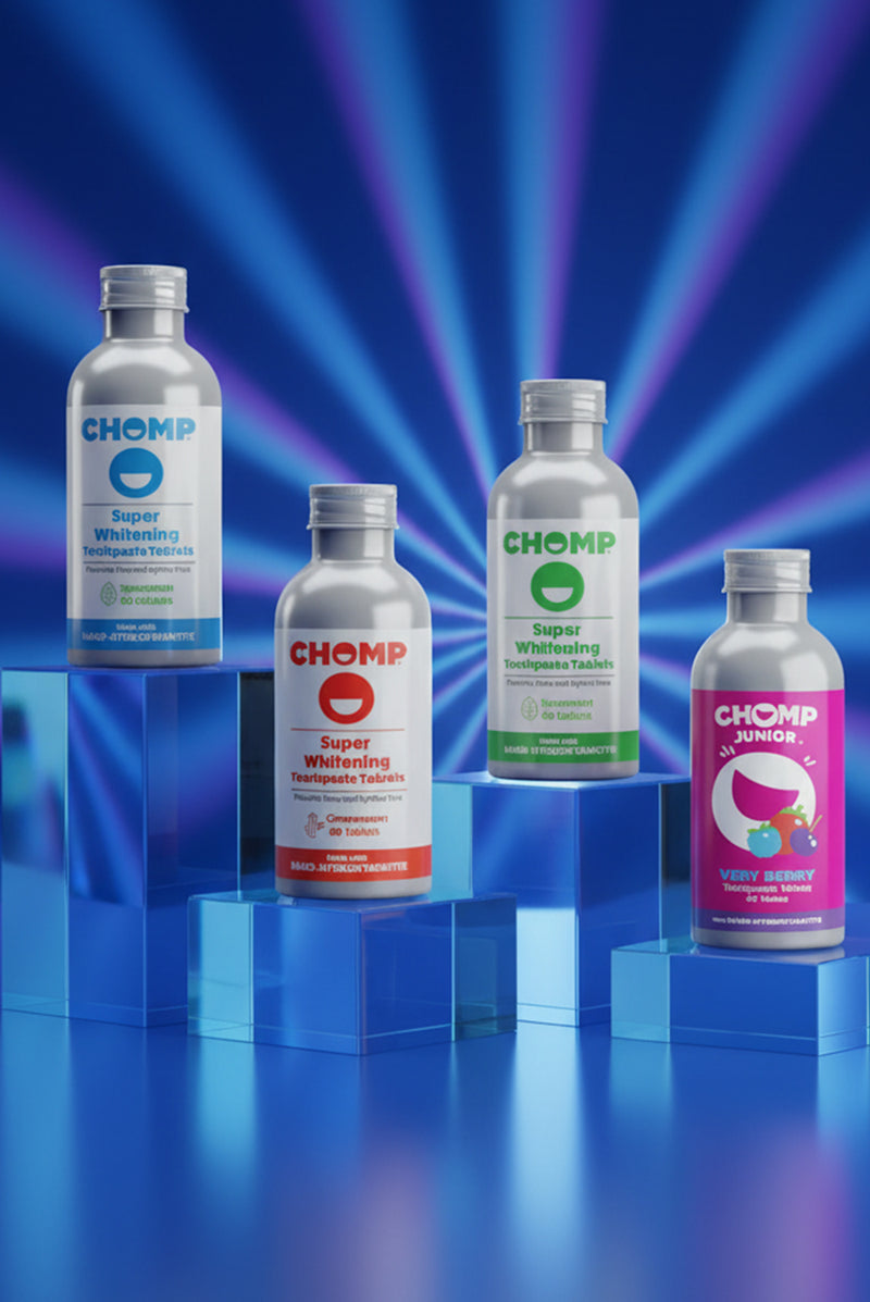 Cyber Monday banner with bottles on blue background.