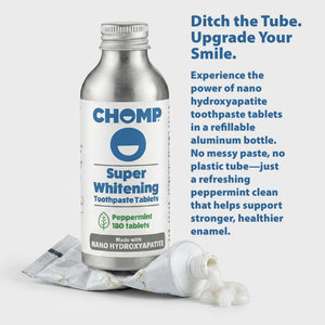 Ditch the tube and get chomp plastic free packaging.