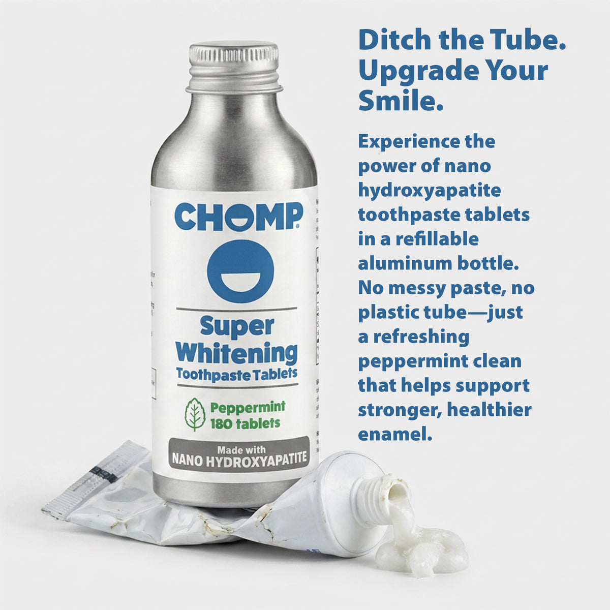 Ditch the tube and get chomp plastic free packaging.