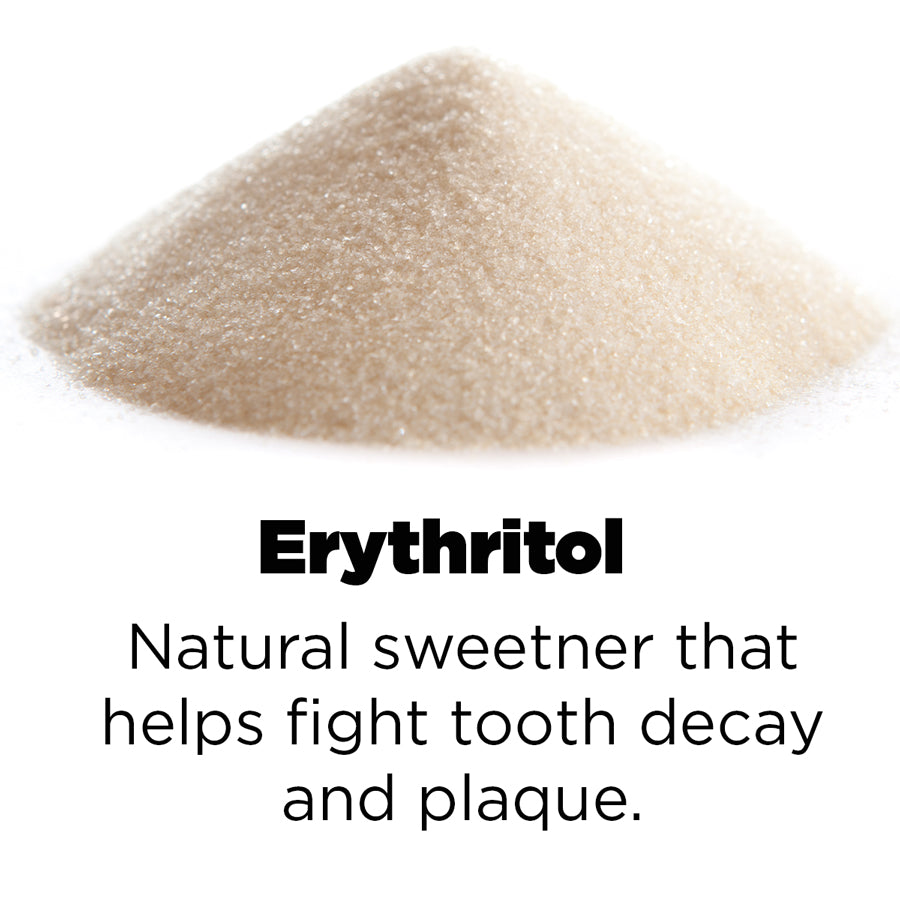 Erythritol pile