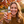 Pumpkin spice breath spray bottle being held by woman outside in the fall.