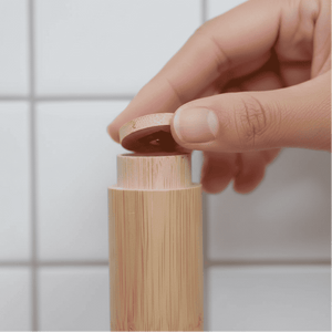 Chomp bamboo floss holder