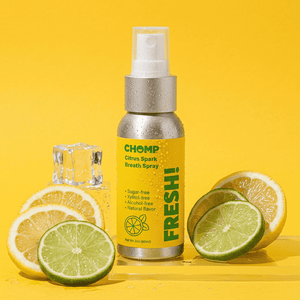 Chomp citrus breath spray