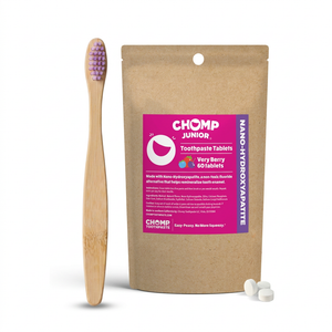 Chomp kids toothpaste and toothbrush