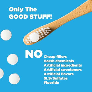 Chomp all natural toothpaste tablets