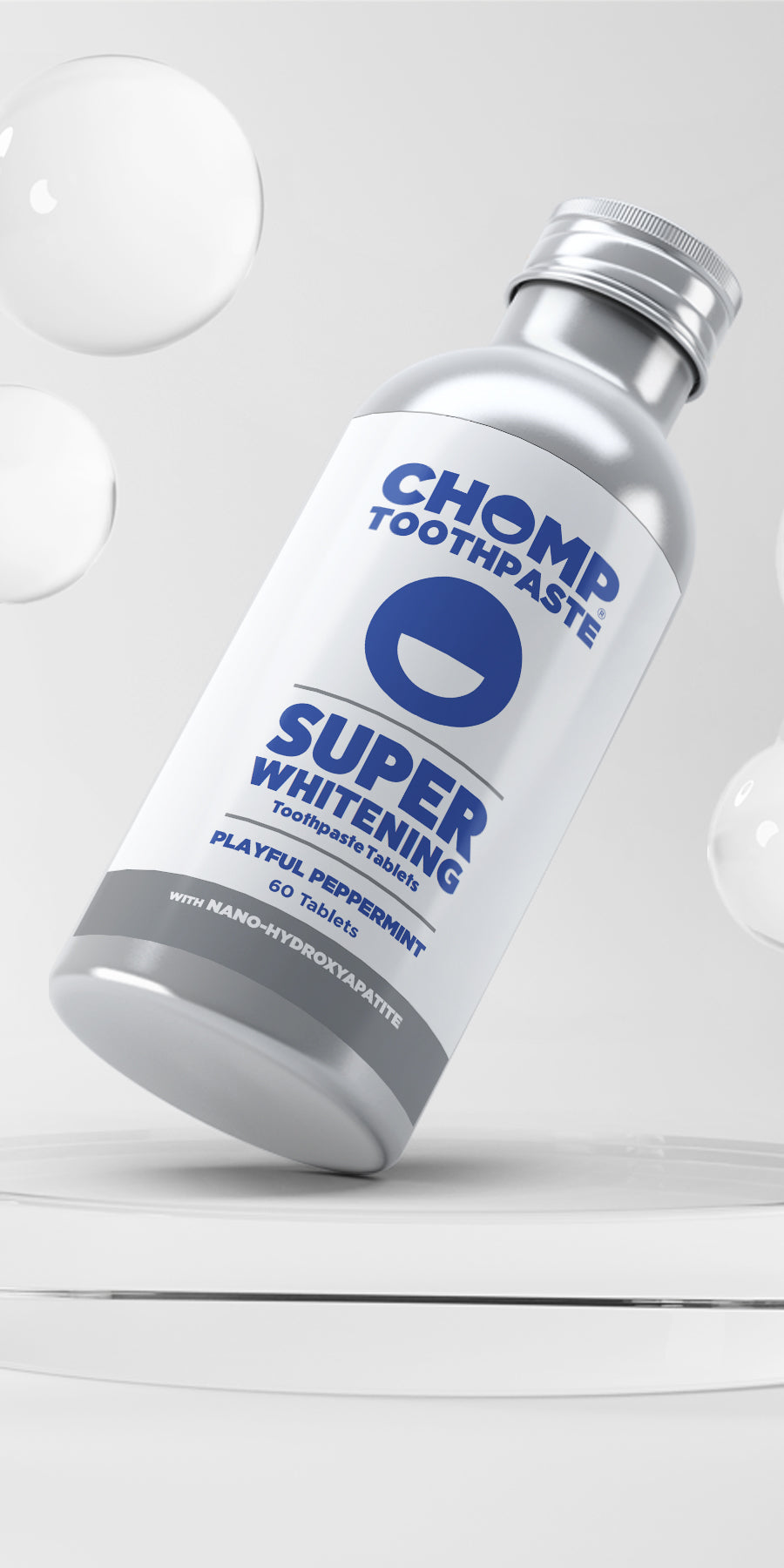 Nano toothpaste bottle on 
