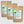 Three packages of CHOMP Super Whitening Toothpaste Tablets on a light gray background