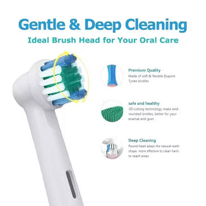 Chomp Sonic Electric Toothbrush Replacement Heads – 2 Pack