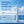 A white rotating electric toothbrush stands on a blue ocean ledge with a cloudy sky background. Large blue text on the left reads 'Roatating electric toothbrush.