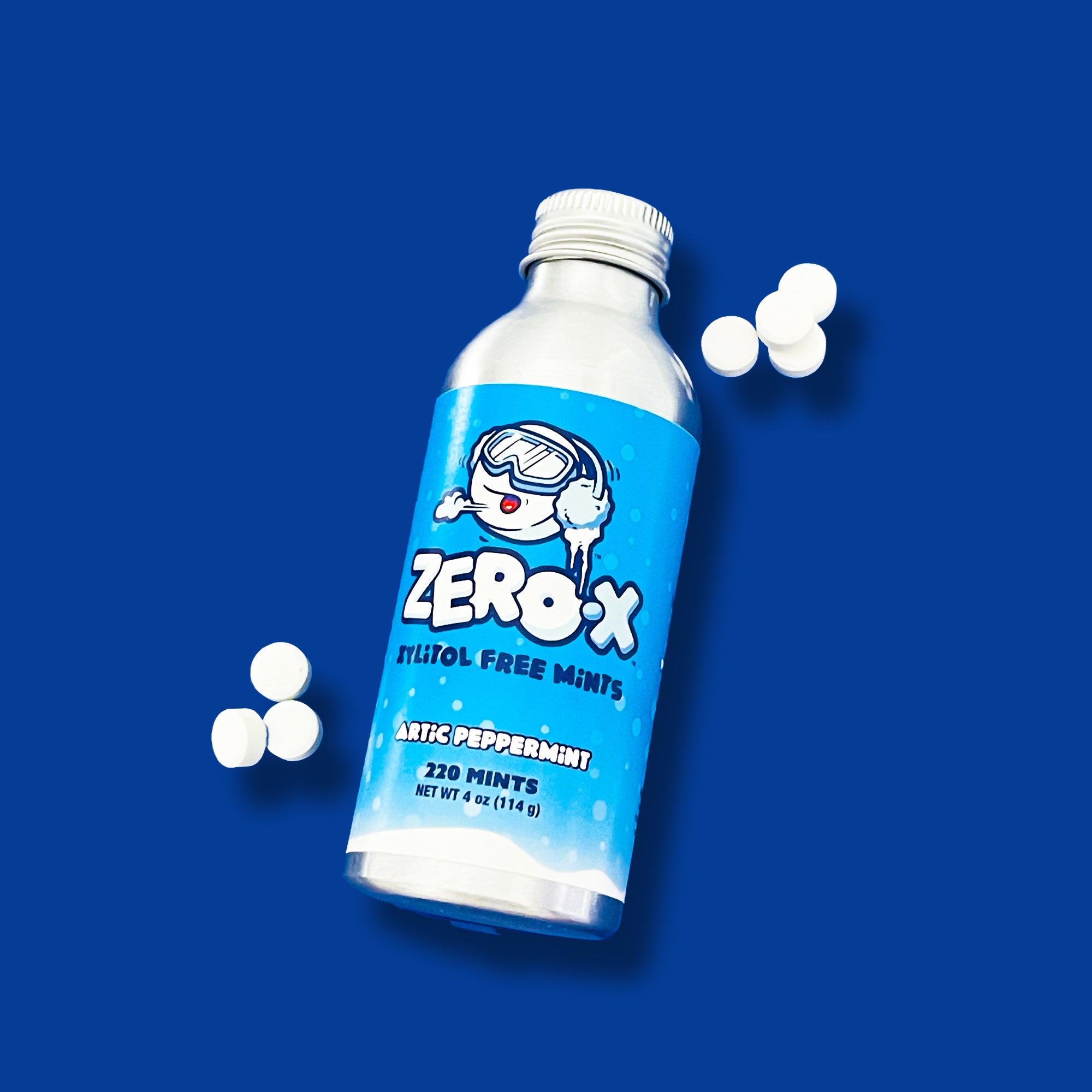 peppermint zero-x breath mints