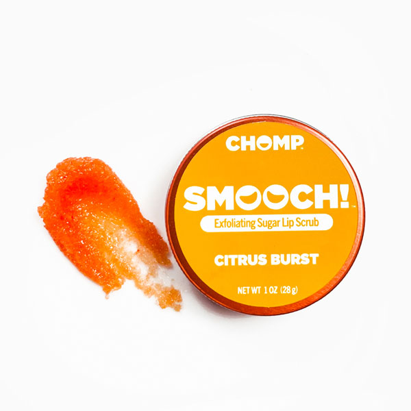 chomp citrus twist lip scrub