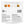 Product label with ingredients and nutrition facts on a white background