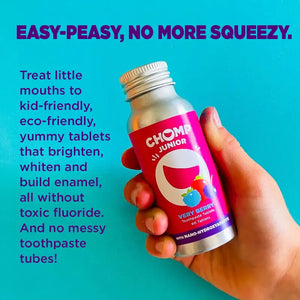 Chomp kids toothpaste with nano hydroxyapatite