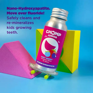 Chomp kids toothpaste with nano hydroxyapatite
